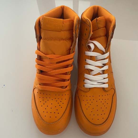 Nike Air Jordan 1 Retro High Gatorade Youth Size 6.5Y Orange Peel GS AJ6000-880 - Picture 3 of 10
